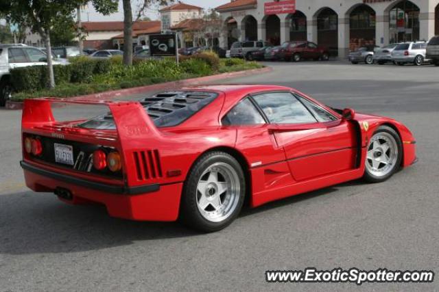 Ferrari F40 spotted in Calabasas, California