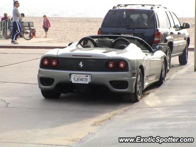 Ferrari 360 Modena spotted in Baboa Beach, California