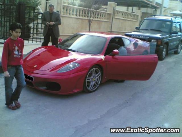 Ferrari F430 spotted in Damascus, Syria