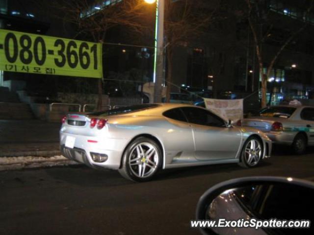 Ferrari F430 spotted in Seoul, South Korea