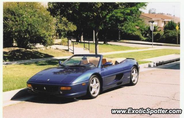 Ferrari F355 spotted in South Pasadena, California