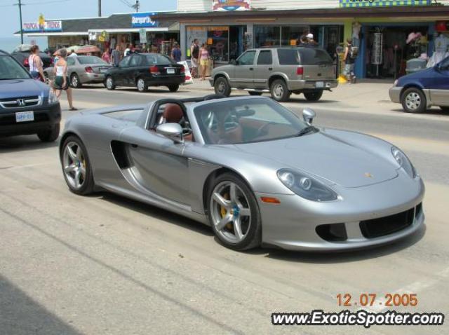 Porsche Carrera GT spotted in Sauble Beach, Canada