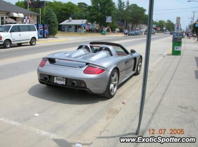 Porsche Carrera GT spotted in Sauble Beach, Canada
