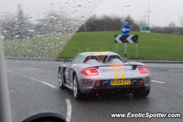 Porsche Carrera GT spotted in Chelmsford, United Kingdom