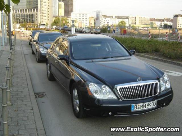 Mercedes Maybach spotted in Frankfurt, Germany