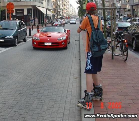 Dodge Viper spotted in Knokke, Belgium