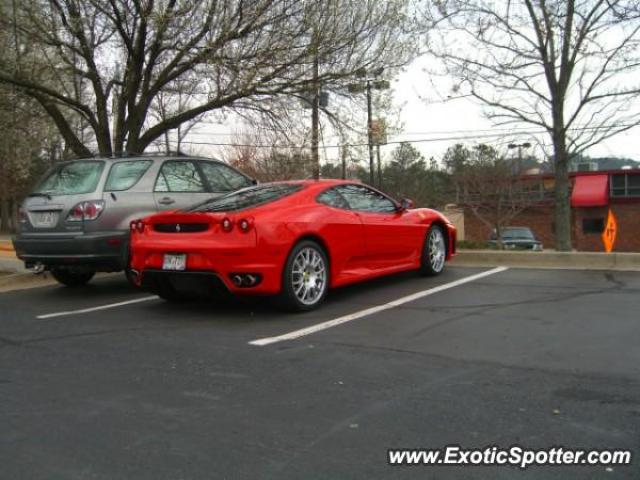 Ferrari F430 spotted in Roswell, Georgia