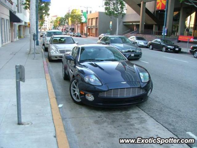 Aston Martin Vanquish spotted in Los Angeles, California