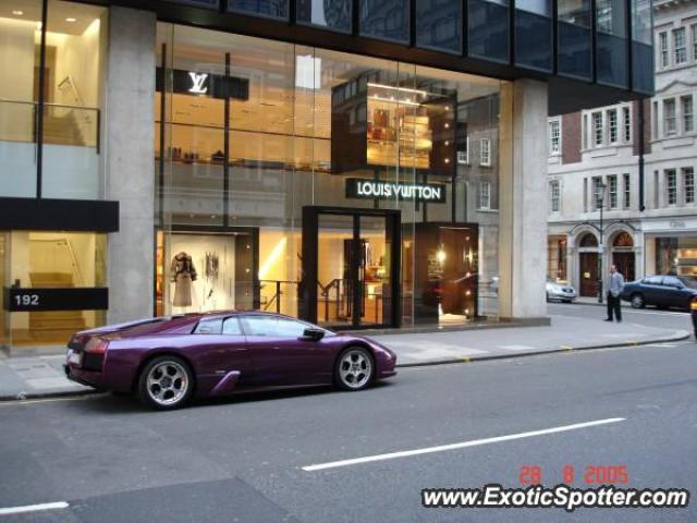 Lamborghini Murcielago spotted in London, United Kingdom