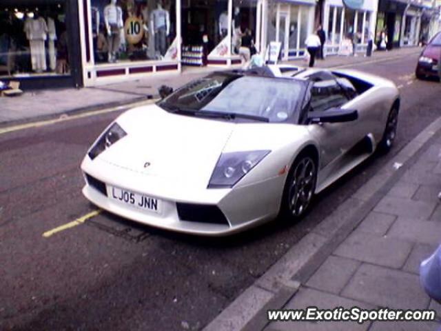 Lamborghini Murcielago spotted in Newark, United Kingdom