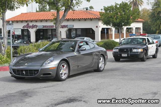 Ferrari 612 spotted in Calabasas, California