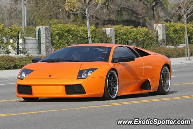 Lamborghini Murcielago spotted in Calabasas, California