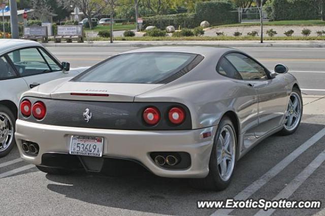 Ferrari 360 Modena spotted in Calabasas, California