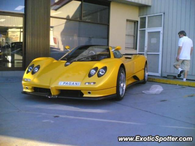 Pagani Zonda spotted in Sydney, Australia