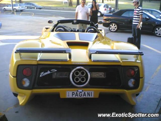 Pagani Zonda spotted in Sydney, Australia