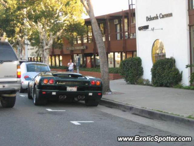 Lamborghini Diablo spotted in Laguna Beach, California