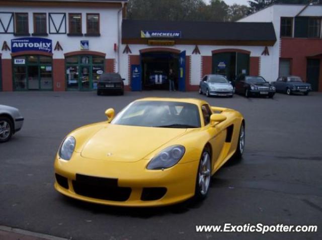 Porsche Carrera GT spotted in Prague, Czech Republic