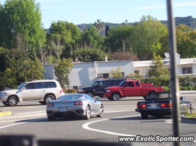 Ferrari 360 Modena spotted in Calabasas, California