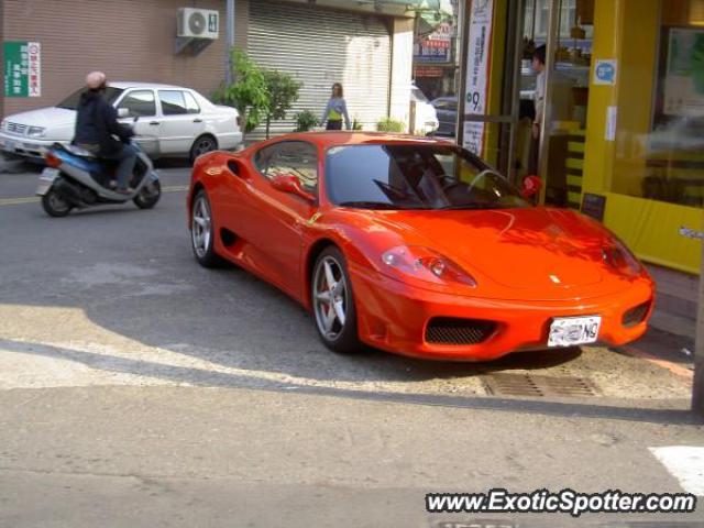 Ferrari 360 Modena spotted in Tainan, Taiwan