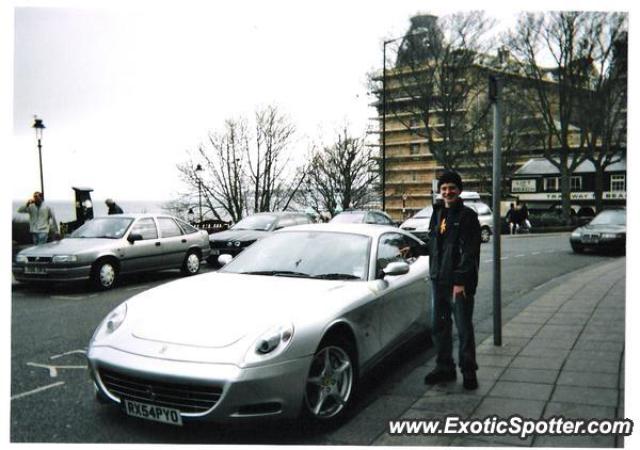 Ferrari 612 spotted in Scarborough N Yorkshire, United Kingdom