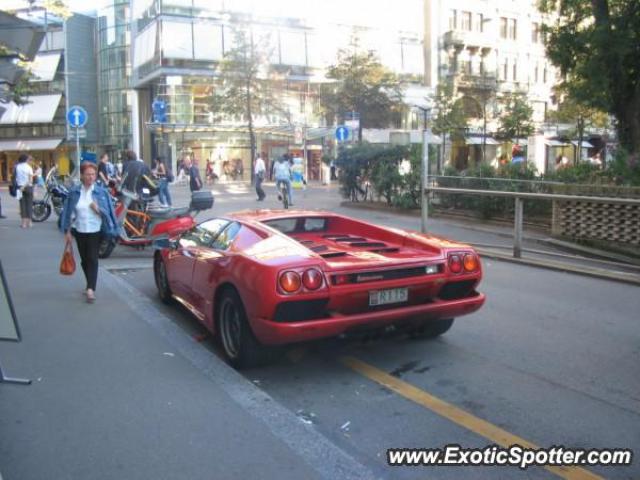 Lamborghini Diablo spotted in Zurich, Switzerland