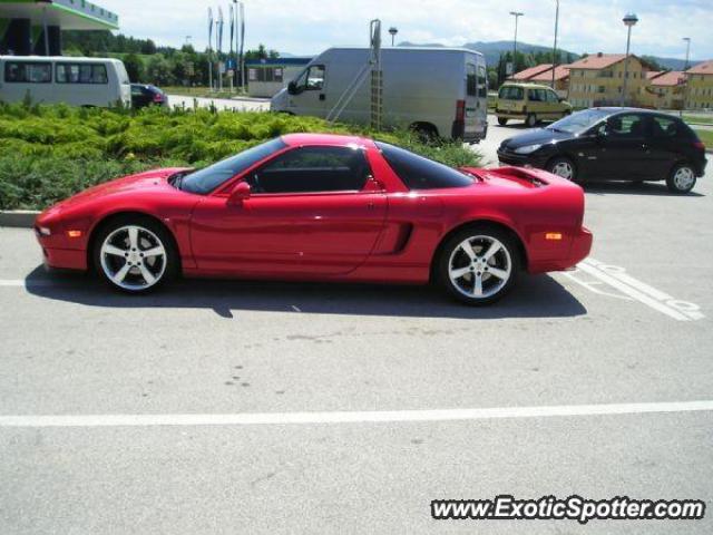 Acura NSX spotted in Ljubljana, Slovenia