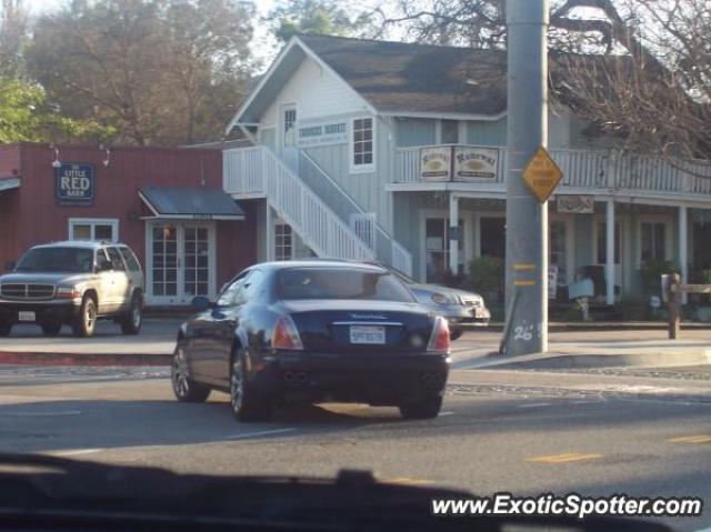 Maserati Quattroporte spotted in Calabasas, California