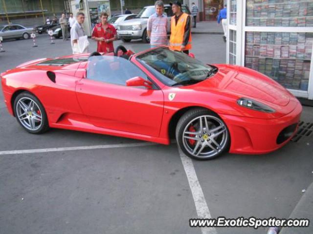 Ferrari F430 spotted in Moskow, Russia