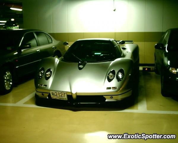 Pagani Zonda spotted in Seoul, South Korea