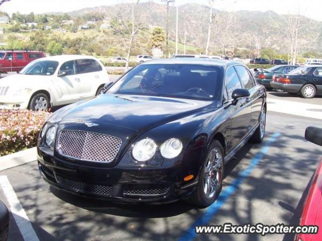 Bentley Continental spotted in Malibu, California