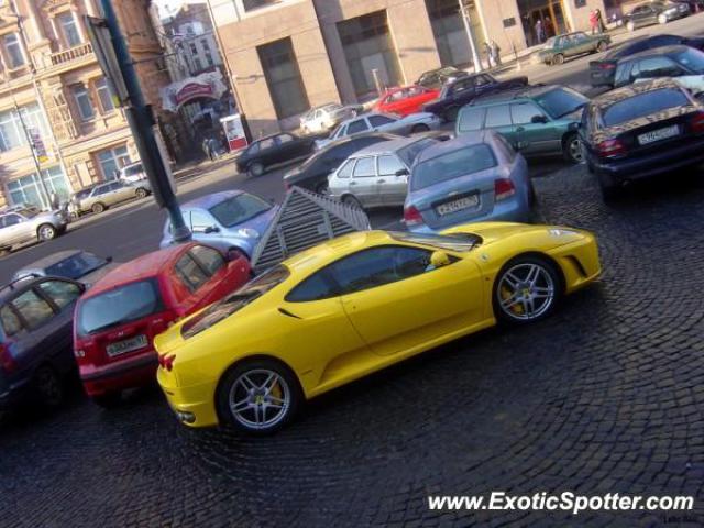 Ferrari F430 spotted in Moscow, Russia