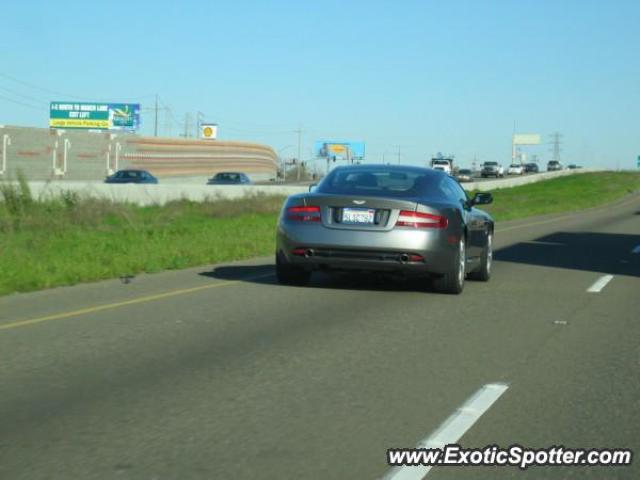 Aston Martin DB9 spotted in Stockton, California