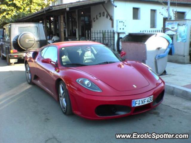 Ferrari F430 spotted in Sofia, Bulgaria