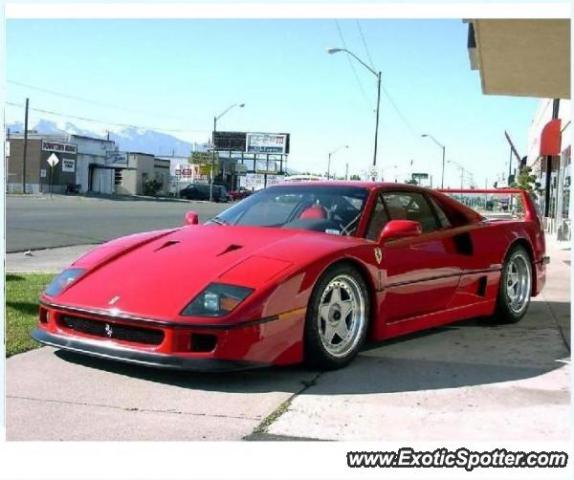 Ferrari F40 spotted in Sydney, Australia