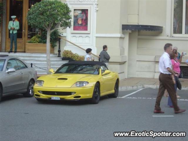 Ferrari 550 spotted in Monaco, France