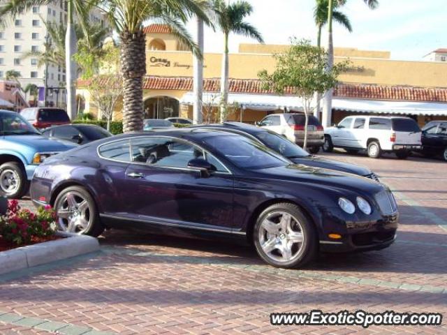 Bentley Continental spotted in Boca, Raton, Florida