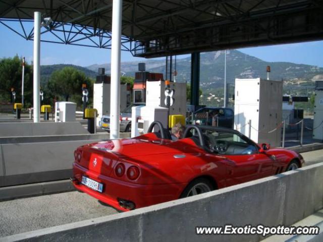 Ferrari 550 spotted in Nice, France