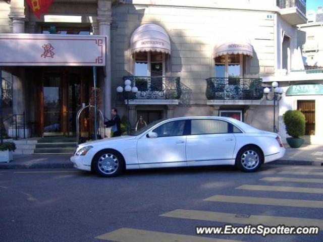 Mercedes Maybach spotted in Genève, Switzerland