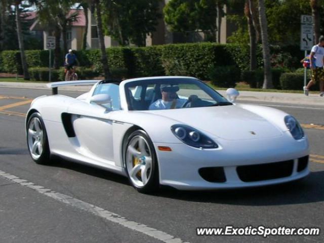 Porsche Carrera GT spotted in Sarasota, Florida