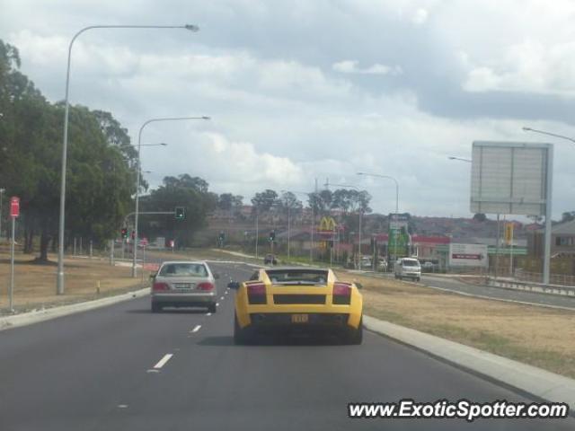 Lamborghini Gallardo spotted in Sydney, Australia