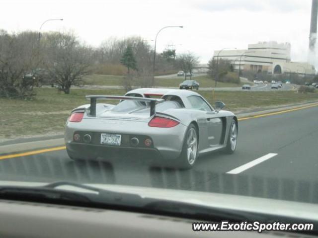 Porsche Carrera GT spotted in Carle Place, New York