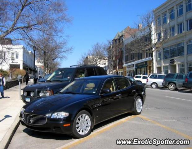 Maserati Quattroporte spotted in Greenwich, Connecticut