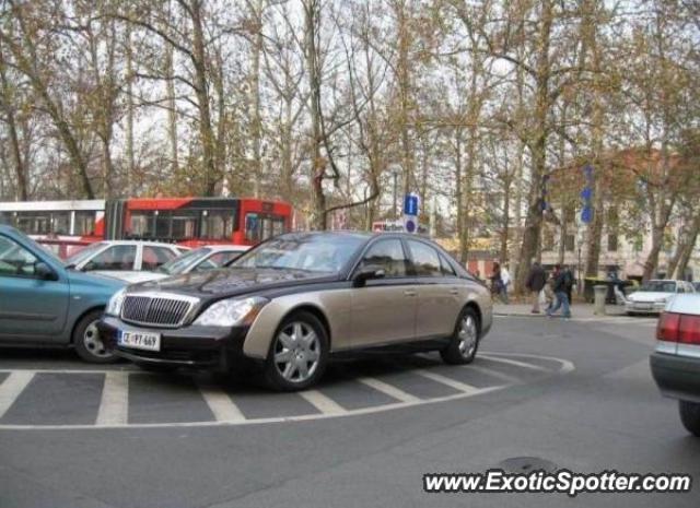 Mercedes Maybach spotted in LJUBLJANA, Slovenia