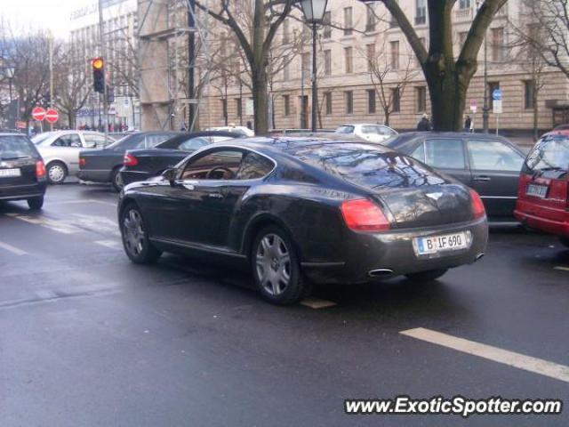 Bentley Continental spotted in Berlin, Germany