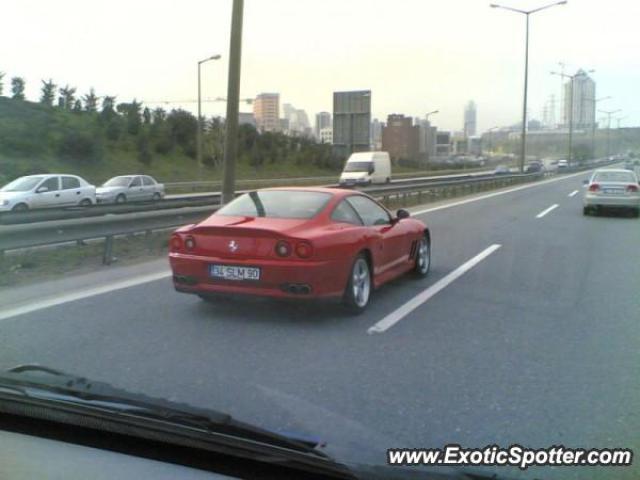 Ferrari 550 spotted in Istanbul, Turkey