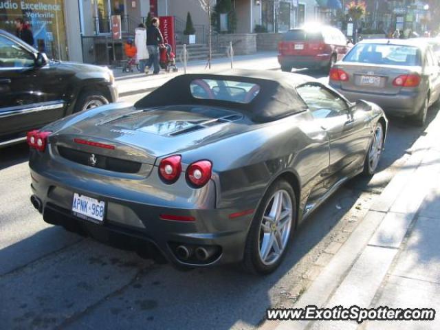 Ferrari F430 spotted in Oakville, Canada