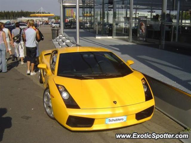 Lamborghini Gallardo spotted in Hockenheimring, Germany