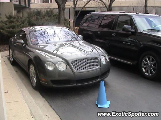 Bentley Continental spotted in Chicago, Illinois