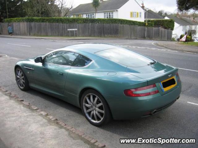 Aston Martin DB9 spotted in Haywards Heath, United Kingdom