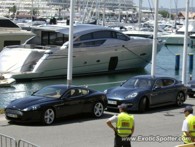 Aston Martin DB9 spotted in Vilamoura, Portugal